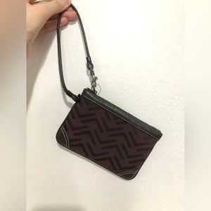 NWT Via Spiga Borse Purple Wristlet